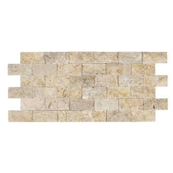 4.8x10 Rustic Traverten Patlatma Taş
