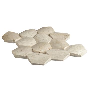 10x10 Travertine Elegant 3D Mozaik