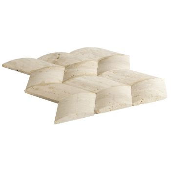 10x10 Travertine Megan Mozaik